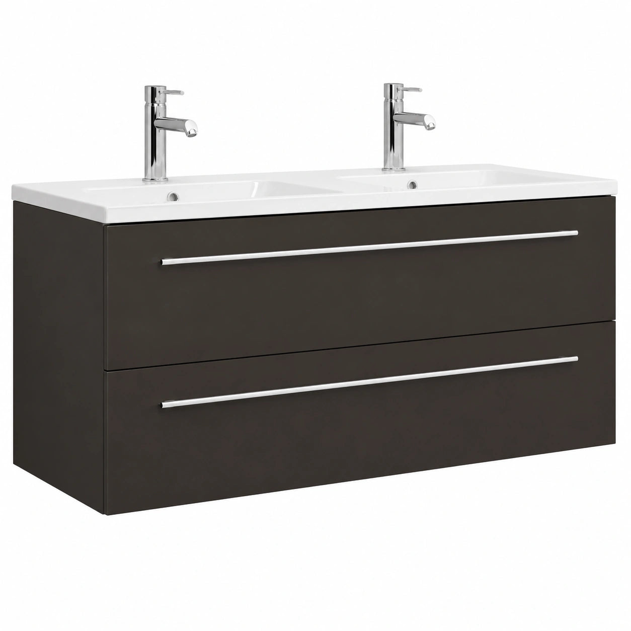 Waschtischunterschrank – 120 × 50 cm, Anthrazit