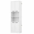 Badezimmerschrank – 190 cm, mit mehreren Türen, für Küche, Wohnzimmer und Badezimmer