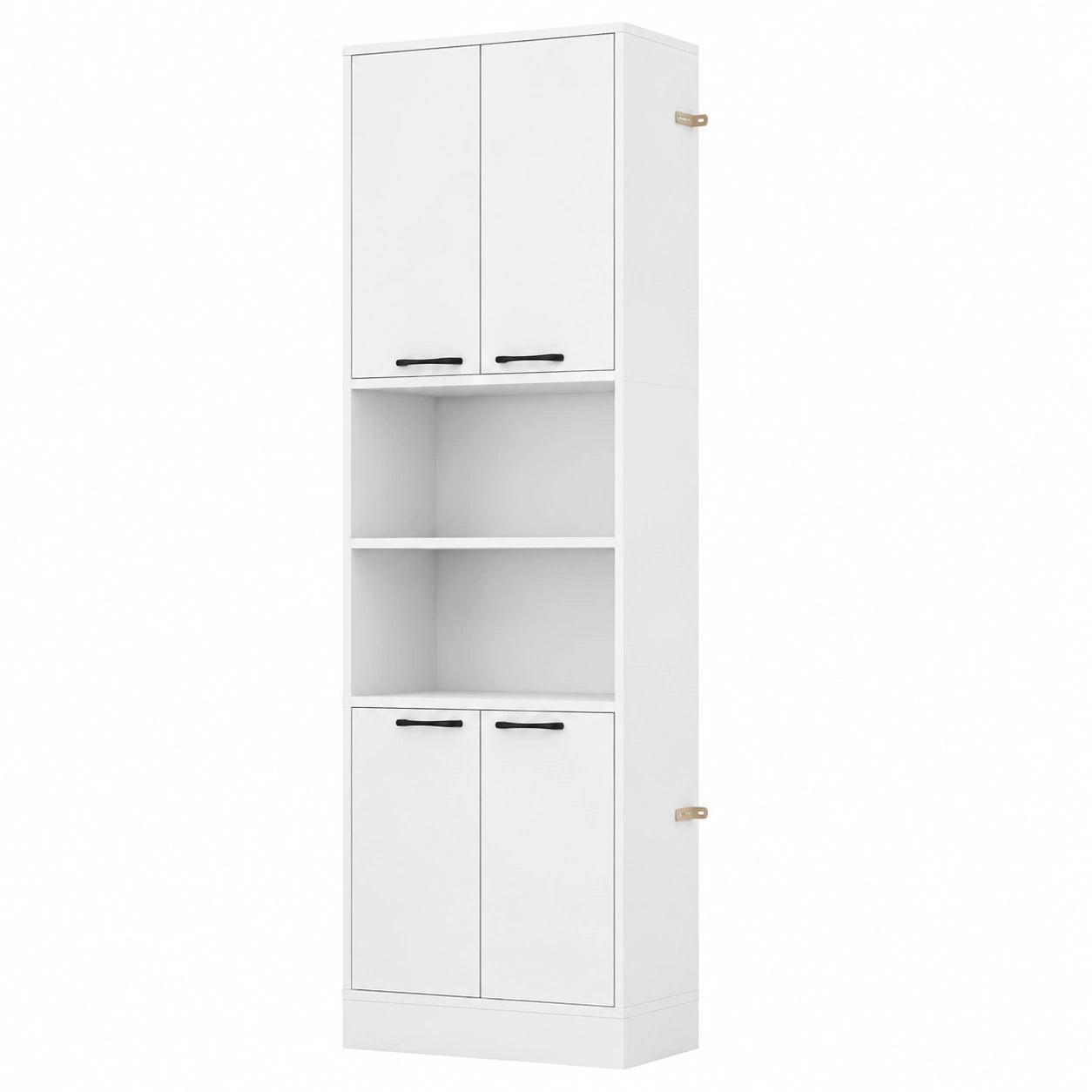 Badezimmerschrank – 190 cm, mit mehreren Türen, für Küche, Wohnzimmer und Badezimmer