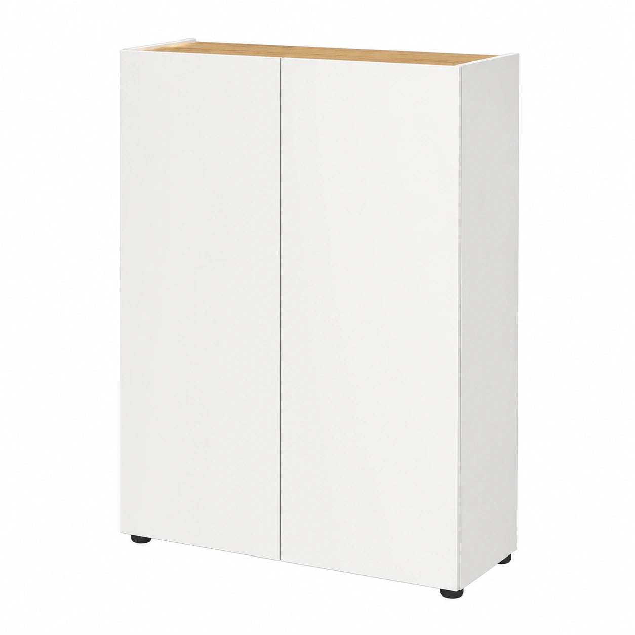 Schuhschrank – 74 × 105 × 33 cm, aus Eichenholz