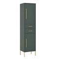 Hochschrank – 40,5 × 33,1 × 184,3 cm, Gold