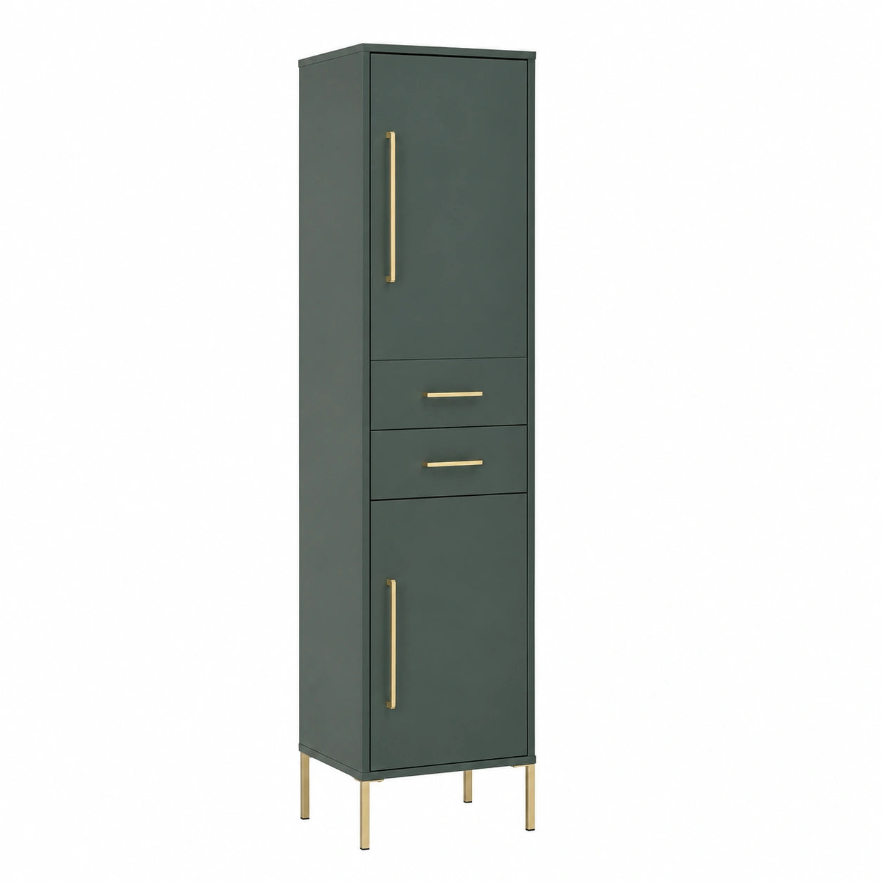 Hochschrank – 40,5 × 33,1 × 184,3 cm, Gold
