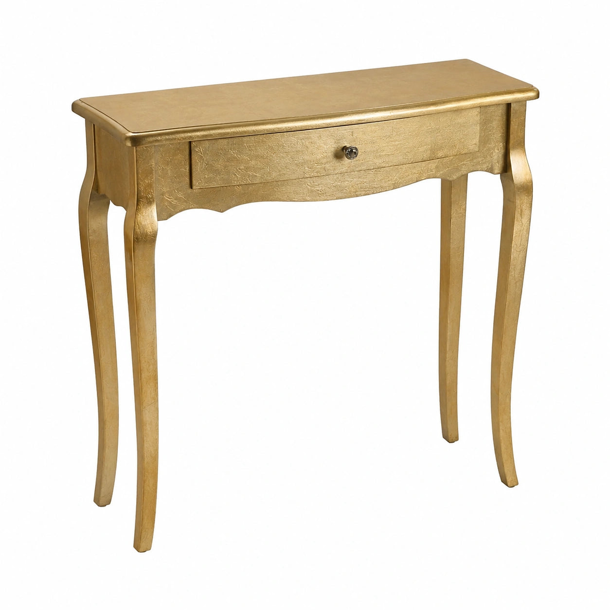 Konsolentisch – 80 × 30 × 80 cm, moderner Stil, mit Schubladen, aus Holz, für Flur