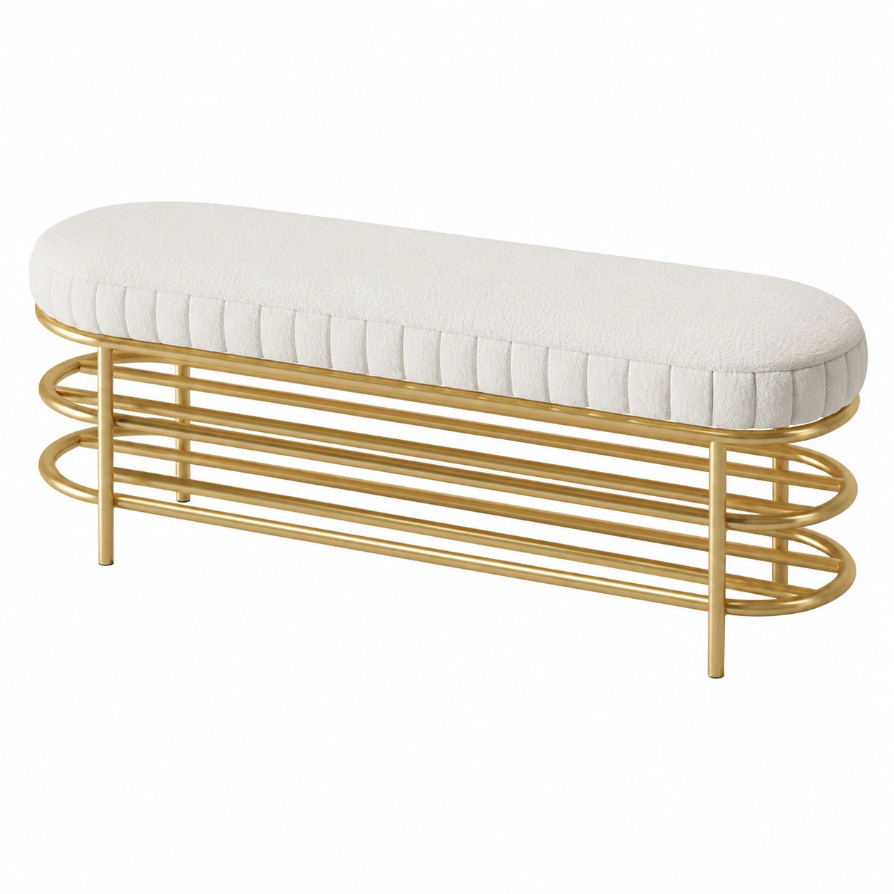Regal – mit Stauraum, aus Metall, für Wohnzimmer und Flur